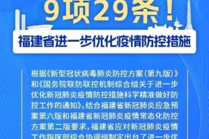 福建省疫情防控最新通知，多项措施详解