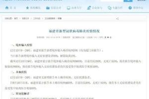 福建新增确诊病例，疫情动态与防控成效如何？