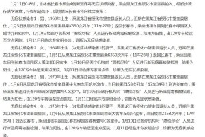 吉林省疫情最新情况报告
