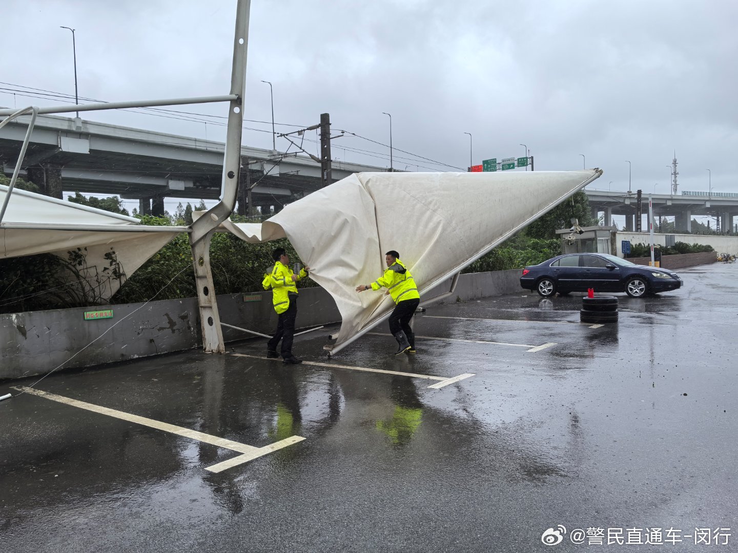 上海抗击台风，城市韧性与人心的温暖并驱