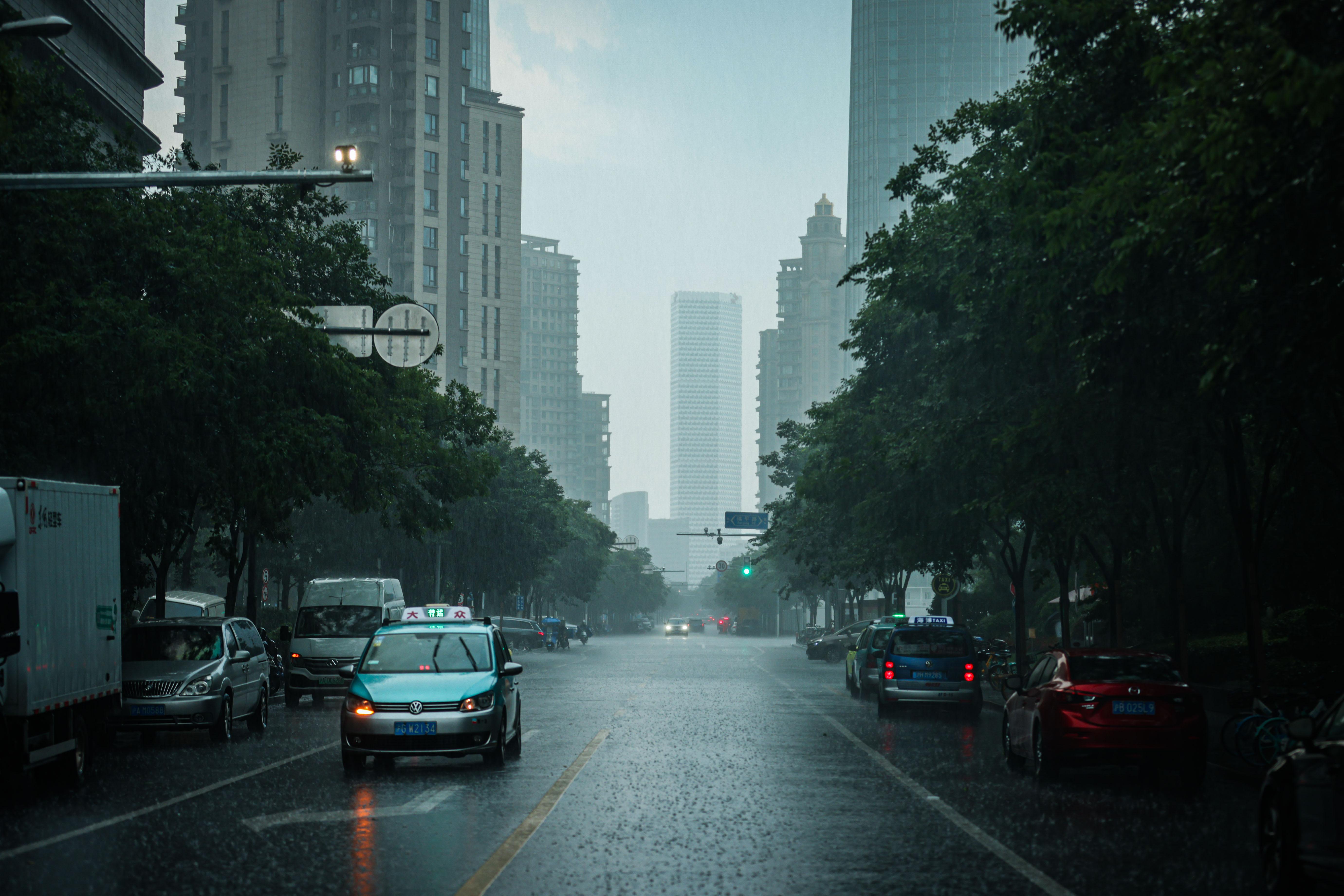 上海暴雨突袭，城市应对挑战