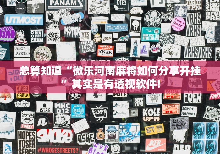 总算知道“微乐河南麻将如何分享开挂”其实是有透视软件! 总算知道“微乐河南麻将如何分享开挂”其实是有透视软件!
