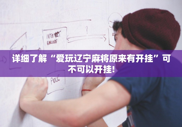详细了解“爱玩辽宁麻将原来有开挂”可不可以开挂!