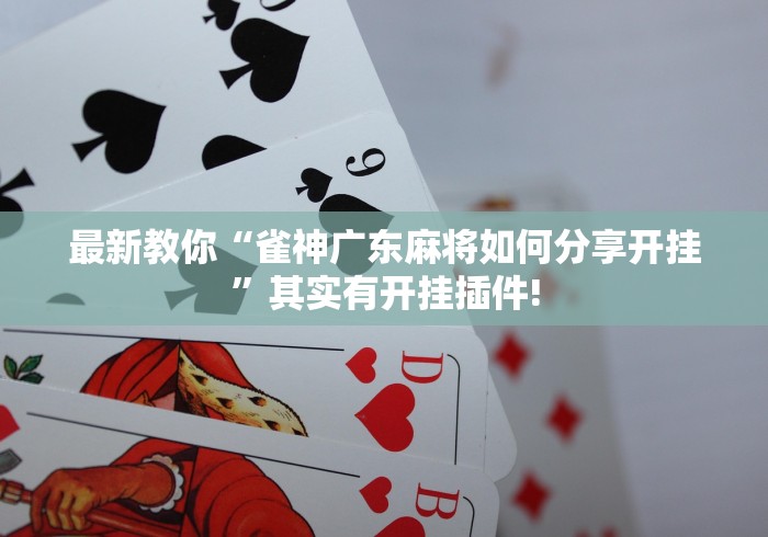 最新教你“雀神广东麻将如何分享开挂”其实有开挂插件!