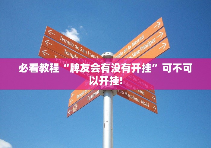 必看教程“牌友会有没有开挂”可不可以开挂! 必看教程“牌友会有没有开挂”可不可以开挂!