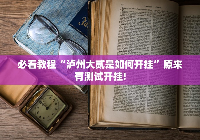 必看教程“泸州大贰是如何开挂”原来有测试开挂!