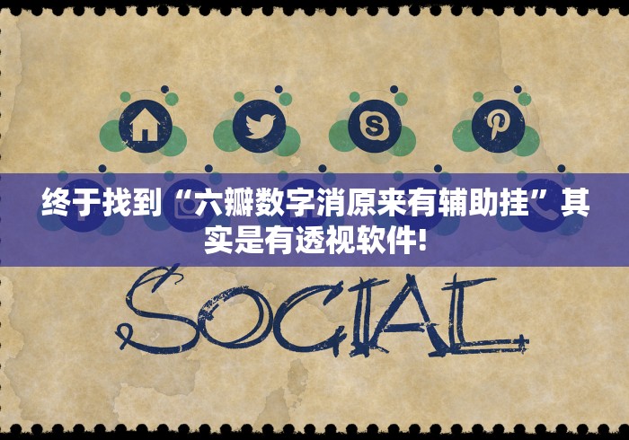 终于找到“六瓣数字消原来有辅助挂”其实是有透视软件!