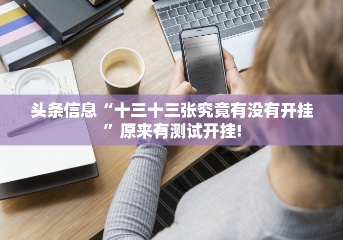 头条信息“十三十三张究竟有没有开挂”原来有测试开挂!