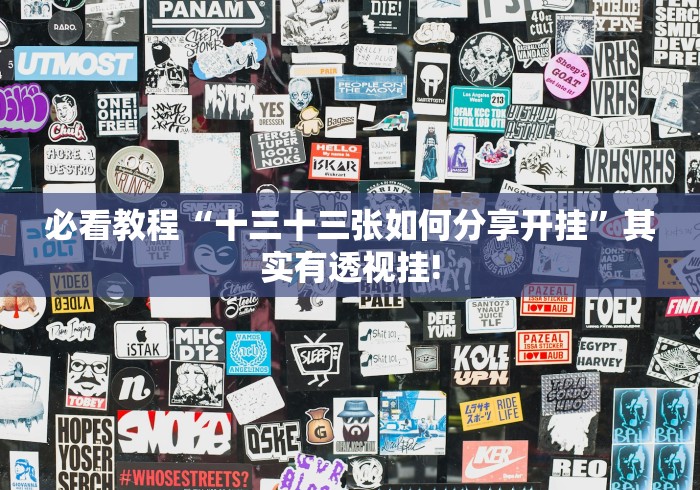 必看教程“十三十三张如何分享开挂”其实有透视挂!