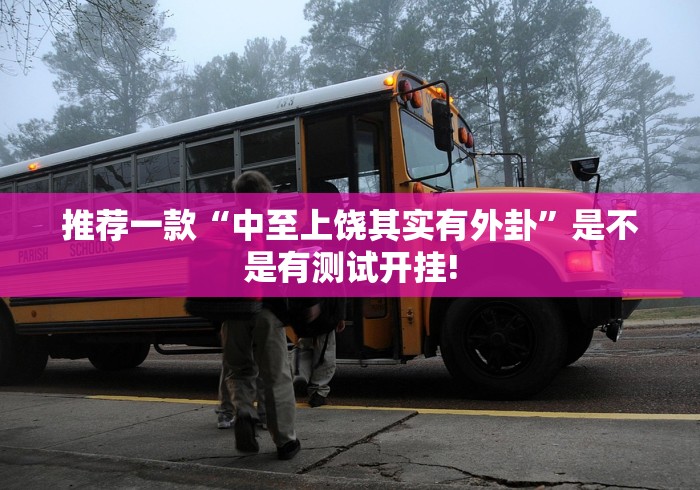 推荐一款“中至上饶其实有外卦”是不是有测试开挂!