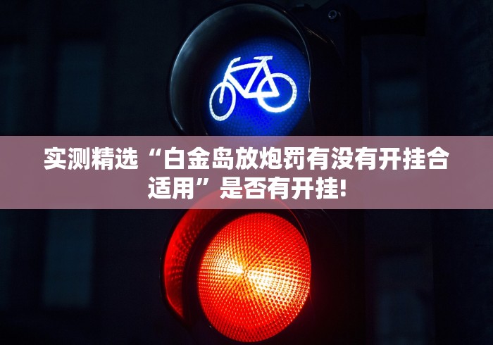 实测精选“白金岛放炮罚有没有开挂合适用”是否有开挂!