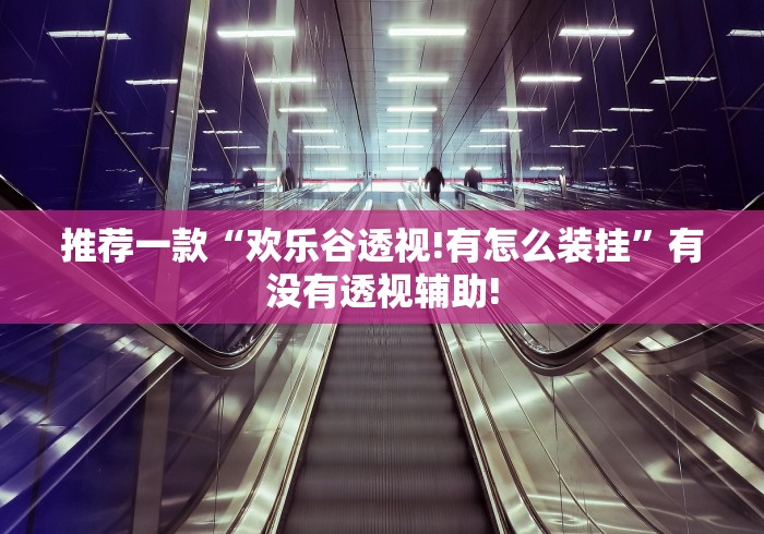 推荐一款“欢乐谷透视!有怎么装挂”有没有透视辅助!